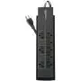 Amazon Basics 8-Outlet Power Strip Surge Protector | 4,500 Joule, 12-Foot Cord