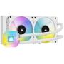 Corsair iCUE H100i Elite Capellix Liquid CPU Cooler - White