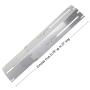 Hisencn Universal Replacement Heavy Duty Adjustable Stainless Steel Heat Plate Shield, Heat Tent, Flavorizer Bar, Burner Cover, Flame Tamer for Brinkmann Gas Grill, Extends from 11.75'' up to 21'' L