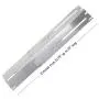 Hisencn Universal Replacement Heavy Duty Adjustable Stainless Steel Heat Plate Shield, Heat Tent, Flavorizer Bar, Burner Cover, Flame Tamer for Brinkmann Gas Grill, Extends from 11.75'' up to 21'' L