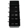 New Improved Large Parts Storage Bins Hooks to Peg Tool Board - Workbench- (Black)