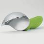 Spring Chef Ice Cream Scoop with Comfortable Handle, Professional Heavy Duty Sturdy Scooper, Premium Kitchen Tool for Cookie Dough, Gelato, Sorbet, Green