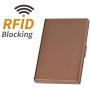 RFID Credit Card Holder Metal Wallet Stainless Steel Credit Card Protector Case Business Card Holder for Men or Women