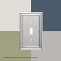 Franklin Brass W35219M-SN-C Classic Architecture Single Decorator Wall Switch Plate/Cover (3 Pack), Satin Nickel, 3 Count Franklin Brass W35219M-SN-C Classic Architecture Single Decorator Wall Switch Plate/Cover (3 Pack), Satin Nickel, 3 Count