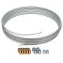 Carlson Quality Brake Lines H8300SK 25 Zinc Coated Steel Brake Line Kit 3/16'' w/fittings assortment
