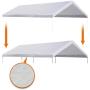 Strong Camel 10x20 Carport Replacement Canopy Cover for Tent Top Garage Shelter Cover with Ball Bungees (Only Cover, Frame is not Included) Strong Camel 10x20 Carport Replacement Canopy Cover for Tent Top Garage Shelter Cover with Ball Bungees (Only Cover, Frame is not Included)