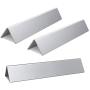 SHINESTAR 15.3 inch Thicker Flavorizer Bars for Weber Spirit 200 Series Grill - 7635 Replacement Grill Parts for Weber Spirit E/S 210, Durable Stainless Steel Flavor Bar, Set of 3