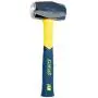 Estwing Sure Strike Drilling/Crack Hammer - 3-Pound Sledge with Fiberglass Handle & No-Slip Cushion Grip - MRF3LB