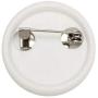 US Stock 1-1/2'' (37mm) Badge Pin Button Parts Top/Bottom Cover Clip for Button Maker DIY Badge Making 1000 Sets ABS Bottom