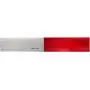 [ALL STAR TRUCK PARTS] 10pcs of 2''x12'' Strips Conspicuity Safety Caution Warning Tape DOT-C2 Approved Reflective Truck Trailer Red/White Adhesive Sticker