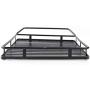AKDSteel Model Car Parts, Professional Roof Rack Luggage Carrier with 6 LED Light for 1/10 RC Crawler for D90 for Axial Scx10 for RC Cars Toy Parts