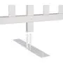 Zippity Outdoor Products ZP19026 Lightweight Portable Vinyl Picket Fence Kit w/Metal Base(42'' H x 92'' W), White
