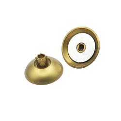 Hisonders Metal Gold Magnetic Replacement Thumbsticks Base, Joysticks, Grip Holder for Xbox One Elite/ Xbox One Controllers/ Xbox One S Controller/ PS4 Controller