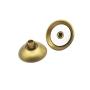 Hisonders Metal Gold Magnetic Replacement Thumbsticks Base, Joysticks, Grip Holder for Xbox One Elite/ Xbox One Controllers/ Xbox One S Controller/ PS4 Controller