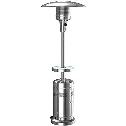 Members Mark Patio Heater with LED Table + Wheels for Moving
