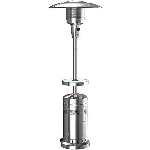 Members Mark Patio Heater with LED Table + Wheels for Moving