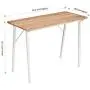 Writing Computer Desk Modern Simple Study Table Kids Desk Small Industrial ps5 Gaming Table Home Office Wood Work Desk with Metal Legs Tiny Desk for Bedroom, 39.4 x 18.9 x 29.1 inch Oak White Writing Computer Desk Modern Simple Study Table Kids Desk Small Industrial ps5 Gaming Table Home Office Wood Work Desk with Metal Legs Tiny Desk for Bedroom, 39.4 x 18.9 x 29.1 inch Oak White