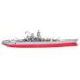 Fascinations Metal Earth ICONX Yamato Battleship 3D Metal Model Kit