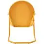 Crosley Furniture CO1001A-TG Griffith Retro Metal Outdoor Chair, Tangerine Crosley Furniture CO1001A-TG Griffith Retro Metal Outdoor Chair, Tangerine