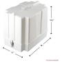 Brother 5300 Sewing Machine Case White,Medium