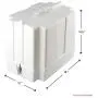 Brother 5300 Sewing Machine Case White,Medium Brother 5300 Sewing Machine Case White,Medium