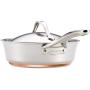 Anolon Nouvelle Stainless Steel Cookware Pots and Pans Set, 11 Piece