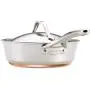 Anolon Nouvelle Stainless Steel Cookware Pots and Pans Set, 11 Piece Anolon Nouvelle Stainless Steel Cookware Pots and Pans Set, 11 Piece