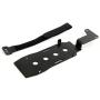 LCX Racing 1/10th RC Crawler Car CNC Machined Metal Low LCG Battery Tray Relocation Mount Chassis Brace for TRX4 TRX-4, Upgrades Parts Accessories