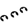 Flameer 30pcs 02037 Metal E-Clip φ2.5 2.5mm for HSP 1/10 RC Vehicle Toys Spare Parts