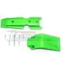 for Traxxas E-Revo 2.0 VXL Brushless (86086-4) Upgrade Parts Aluminum Front Skid Plate - 2Pc Set Green