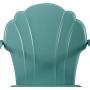 Crosley Tulip 2 Piece Chair Set Pastel Blue Satin