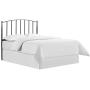 Crosley Furniture Whitney Arched Metal Headboard, King, Black