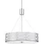 Kira Home Sienna 18'' Modern 3-Light Drum Chandelier + Tempered Glass Diffuser, Adjustable Height, Chrome Finish Kira Home Sienna 18'' Modern 3-Light Drum Chandelier + Tempered Glass Diffuser, Adjustable Height, Chrome Finish