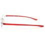 MIDI Blue Light Blocking Rimless Reading Glasses for Women (M-106N) - Blue Light Filter Reading Glasses (Crimson, 2.50)(m106nc2250)