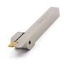 OSCARBIDE 1/2'' Heavy Duty Indexable Grooving Parting Holder Nickel Plated QA08R-20 Right -Hand Lathe Cut Off Tool with Carbide Insert GTN-2, 1 Piece