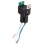 ESUPPORT 12V 30A Car Motor Heavy Duty Relay Socket Plug 4Pin Fuse Switch On/Off SPST Wire Harness Metal Pack of 2