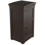 Keter Delivery Box for Porch with Lockable Secure Storage Compartment to Keep Packages Safe, One size, Brown