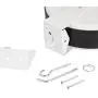 Steelman White 30-Foot Cord 13 Amp Tri-Tap Reel, 16-gauge Sheet Metal Reel Housing, 120V, 60Hz Inline Circuit Breaker, Housing Hooks into Garage or Auto Shop Ceiling Steelman White 30-Foot Cord 13 Amp Tri-Tap Reel, 16-gauge Sheet Metal Reel Housing, 120V, 60Hz Inline Circuit Breaker, Housing Hooks into Garage or Auto Shop Ceiling