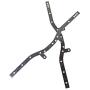 2Pcs Metal Chassis Beam for WPL C-14/C-24 4WD Crawler Truck Parts 1/16 RC Car