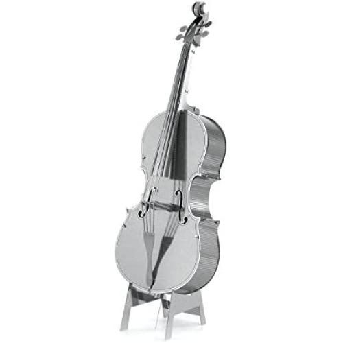 Fascinations Metal Earth Bass Fiddle 3D Metal Model Kit