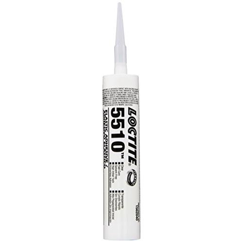 Loctite 1562040 5510 1-Part Adhesive Sealant, -40 to 200 Degrees F Temperature Range, 300mL Cartridge, Clear