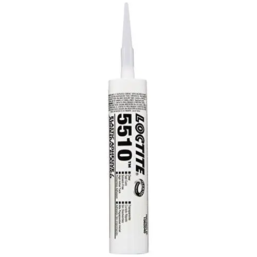Loctite 1562040 5510 1-Part Adhesive Sealant, -40 to 200 Degrees F Temperature Range, 300mL Cartridge, Clear Loctite 1562040 5510 1-Part Adhesive Sealant, -40 to 200 Degrees F Temperature Range, 300mL Cartridge, Clear