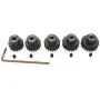 32P Hardened Pinion Gear Set 1/8 inch Hole 17T 18T 19T 20T 21T with Hex Key (Compatible with 0.8 Metric Pitch) 32P Hardened Pinion Gear Set 1/8 inch Hole 17T 18T 19T 20T 21T with Hex Key (Compatible with 0.8 Metric Pitch)