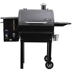 Camp Chef PG24MZG SmokePro Slide Smoker with Fold Down Front Shelf Wood Pellet Grill, Pack of 1, Black