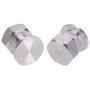 3mirrors Welding Hood (Pipeliner) Helmet Fasteners Headgear Replacement Parts Accessories Screws Flip Hood Aluminum - 1 Pair (Hex)