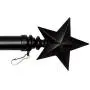 Evergreen Flag Star Black Metal Extendable House Flag Pole, 35'' to 60'' L Evergreen Flag Star Black Metal Extendable House Flag Pole, 35'' to 60'' L