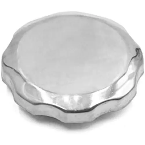 uxcell Universal Silver Tone Metal Motorcycle Scooter Fuel Tank Gas Cap Cover Protector uxcell Universal Silver Tone Metal Motorcycle Scooter Fuel Tank Gas Cap Cover Protector