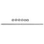 YU-NIYUT Metal Differential Gear Axle Housing Assembly Set for W.P.L 1/10 1/16 RC Car Part RC Vehicle Modification Fun for Adults and Kids