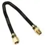 Dreffco 28'' x 3/4'' High Capacity Black Non-Whistle Gas Flex Line for NG or LP Fire Pits
