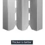 Hongso 15.875 inches Stainless Steel Heat Plate Shield Tents Replacement for Gas Grills Models by Broil-Mate, Huntington, Rebel Grill Parts, Broil King, Sterling, Patriot, Baron and Others, 4-Pack Hongso 15.875 inches Stainless Steel Heat Plate Shield Tents Replacement for Gas Grills Models by Broil-Mate, Huntington, Rebel Grill Parts, Broil King, Sterling, Patriot, Baron and Others, 4-Pack